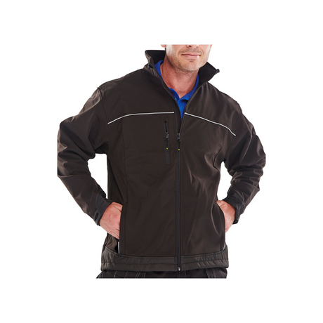 High Stretch Water Resistant, Windproof And Breathable Soft Shell Jacket